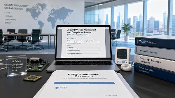 FDA-MHRA AI SaMD Guide Makes PCCP a Filing Requirement