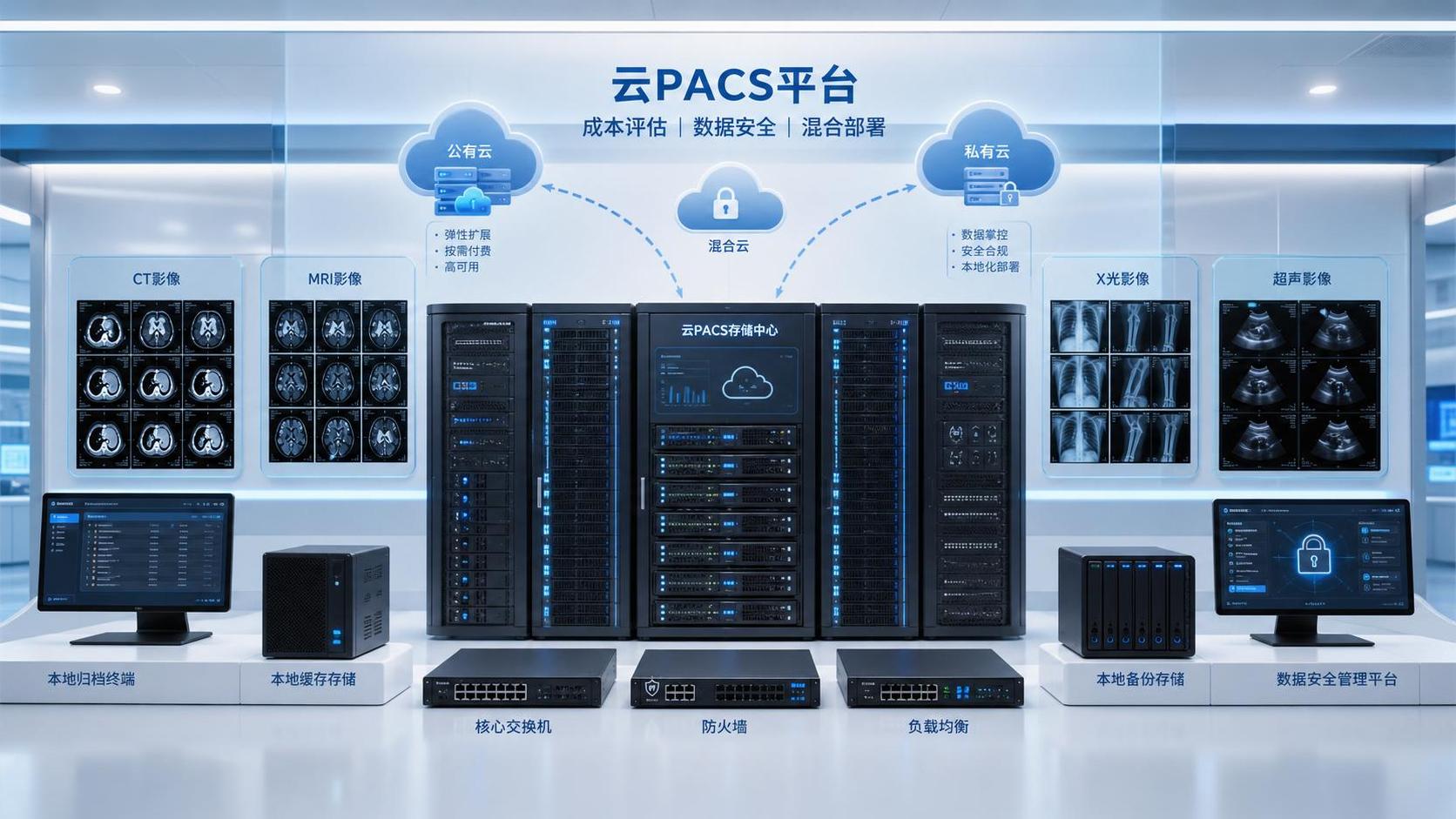 Cloud PACS Platform Costs, Risks, and Deployment Choices