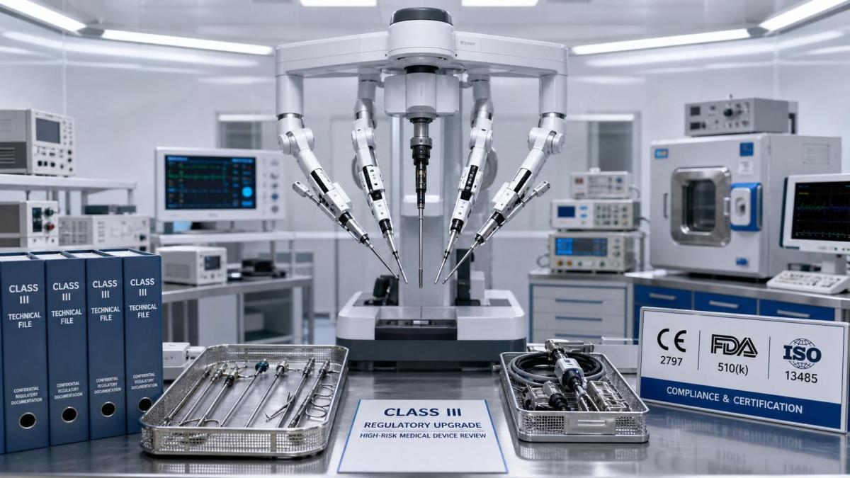 EU Reclassifies Laparoscopic Robots as Class III EU Reclassifies Laparoscopic Robots as Class III