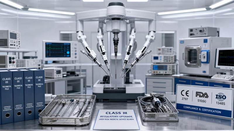 EU Reclassifies Laparoscopic Robots as Class III EU Reclassifies Laparoscopic Robots as Class III