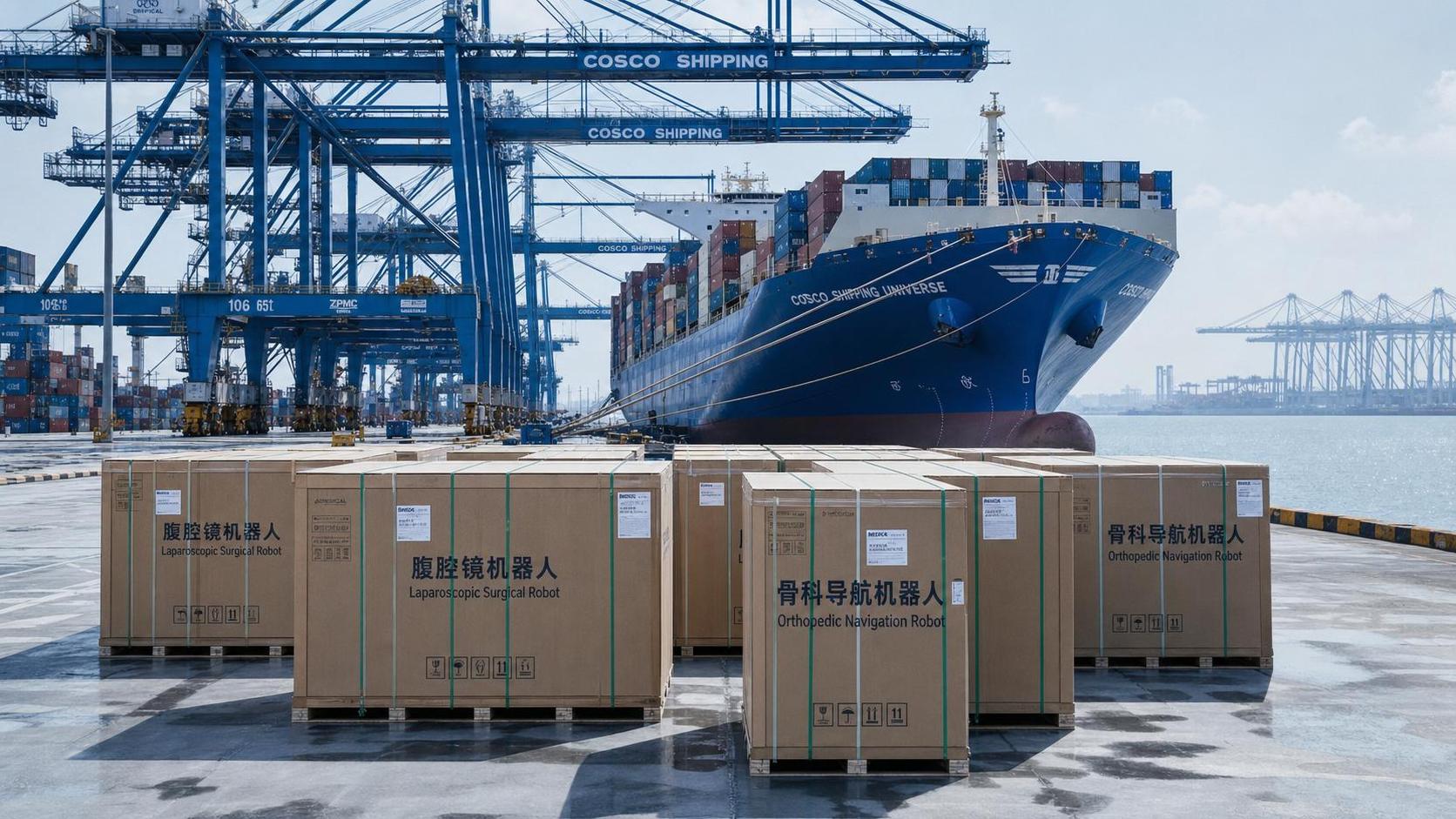 Shanghai Port Delays Stretch Medical Robotics Lead Times