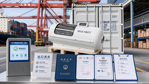 Shanghai Port Mandates E-Docs for Mild HBOT Exports