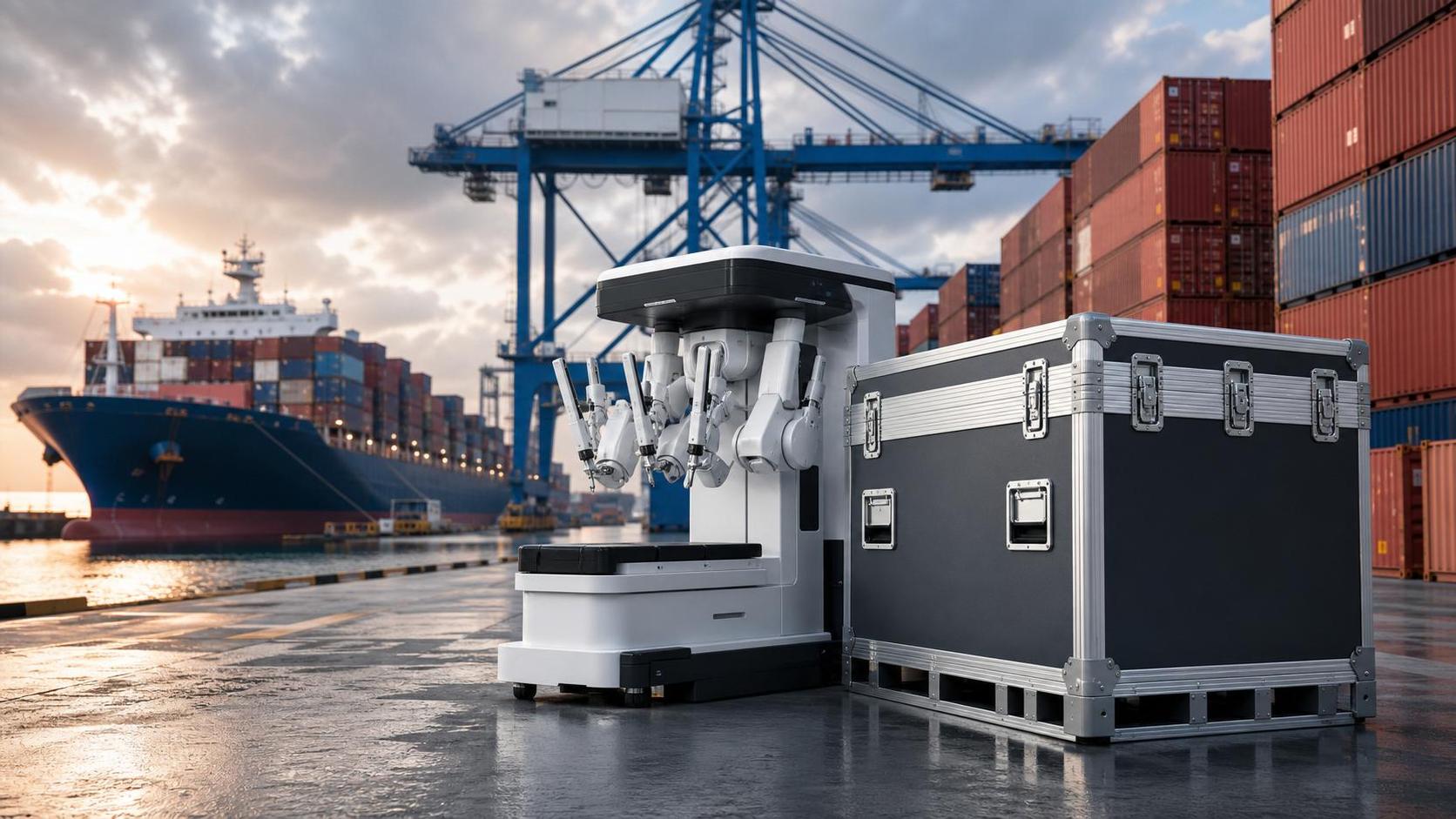 Red Sea Diversions Lift Europe-Bound Freight, Raising Medical Robot Export Costs