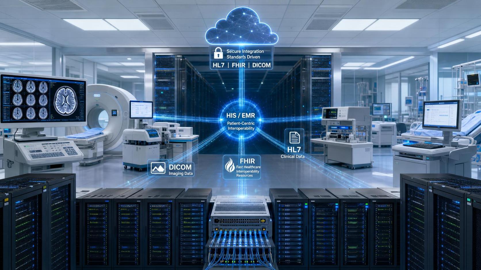 Hospital Data Interoperability: Key Standards, Risks, and Integration Steps
