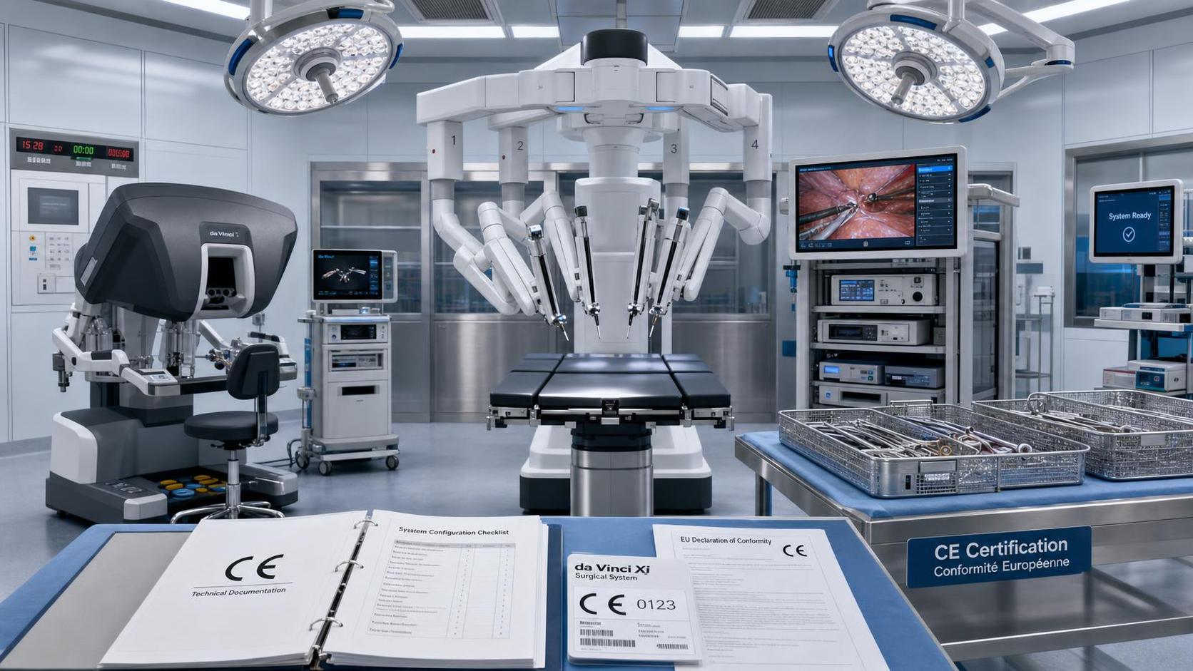 How to Evaluate a CE Marked Robotic Surgery System for EU Market Access
