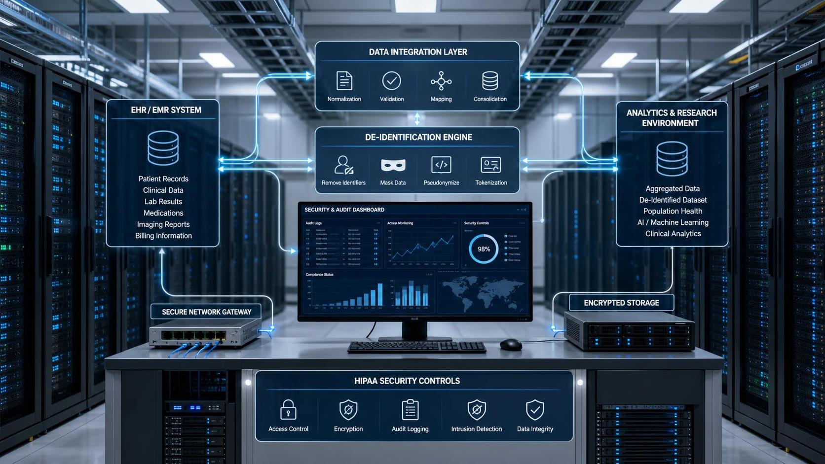 How to Evaluate Medical Data Analytics Software for EHR Integration and HIPAA Risk