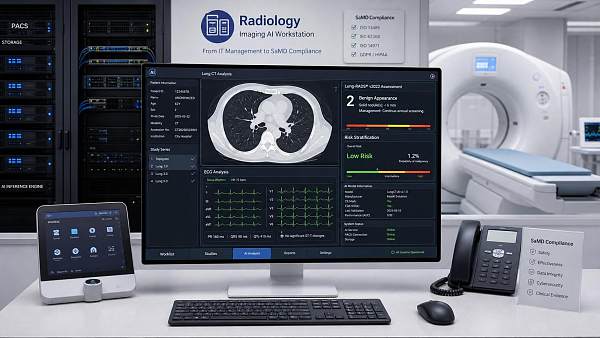 When does medical AI need SaMD compliance instead of IT review?