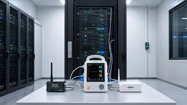 What security checks should an NB-IoT healthcare platform pass?
