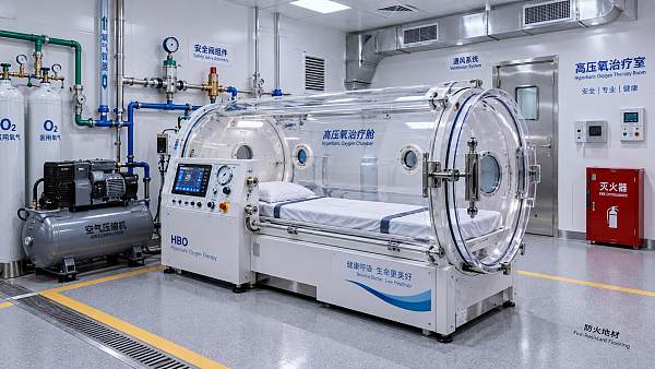 What determines the price of a medical hyperbaric chamber?