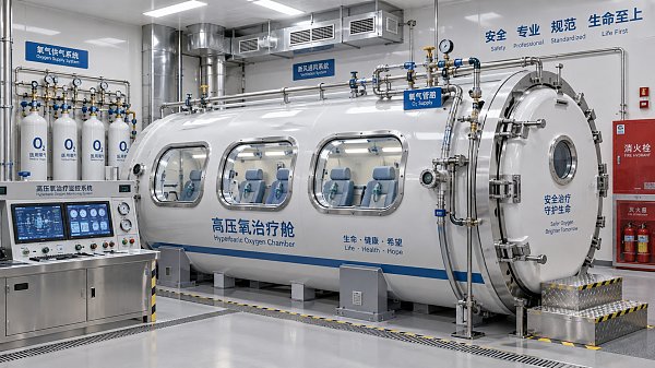 When does a multiplace hyperbaric chamber need a medical-grade rating?
