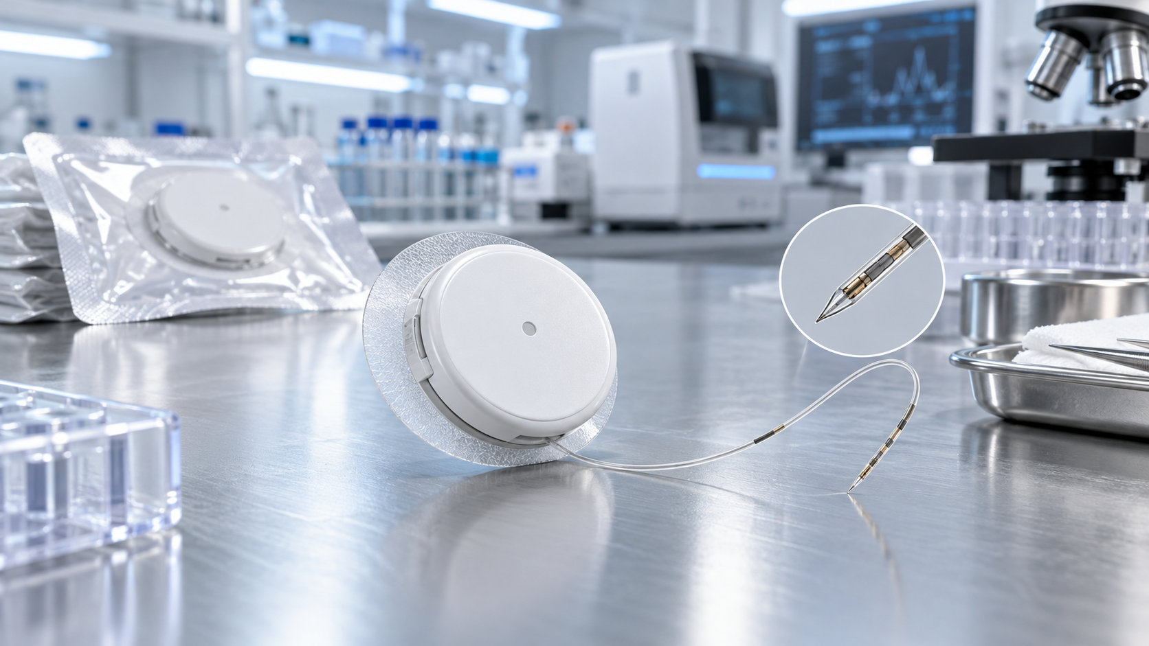 How medical biosensors support continuous glucose monitoring