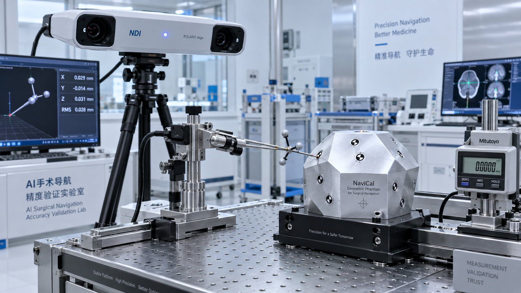 How to assess the accuracy of an AI surgical navigation platform
