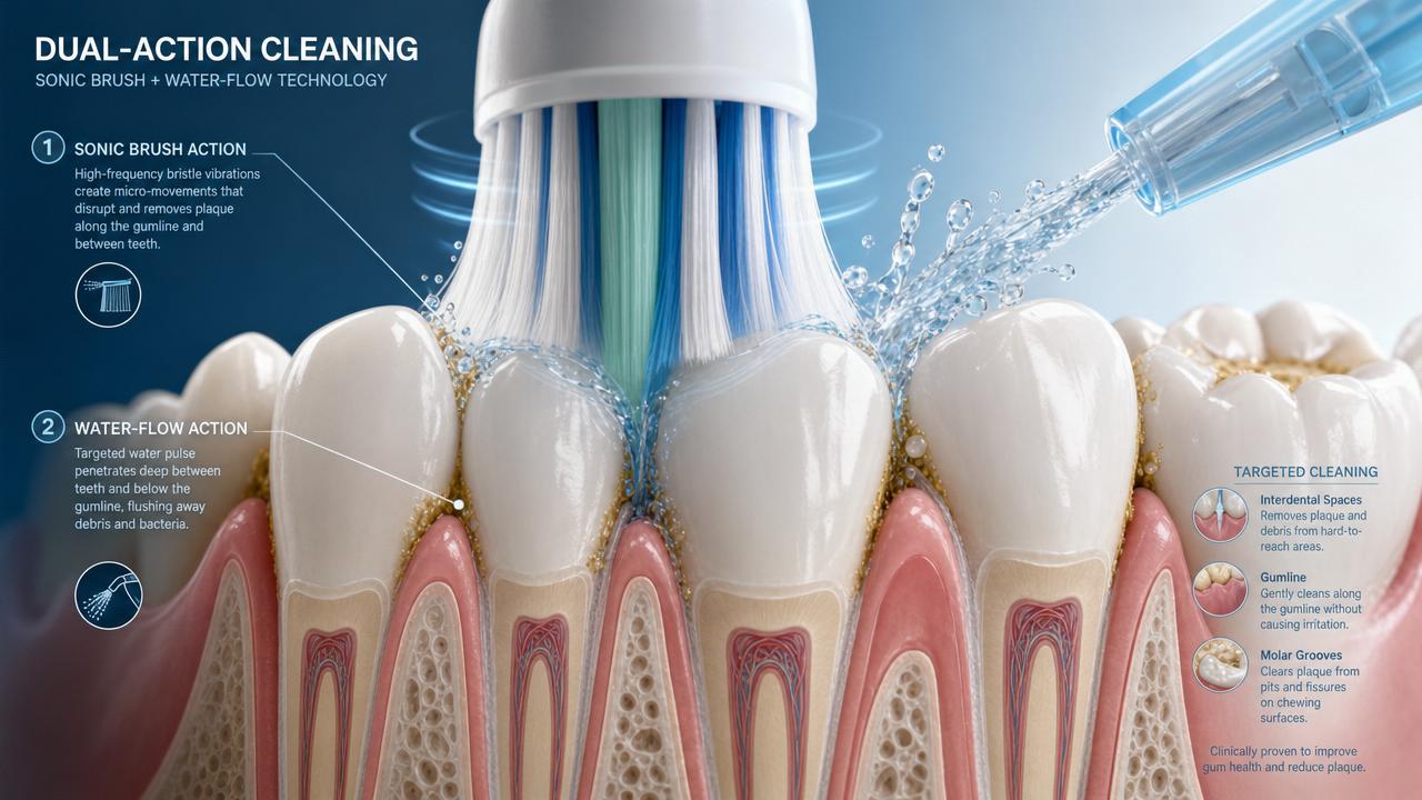 Why dental plaque removal still fails with daily brushing