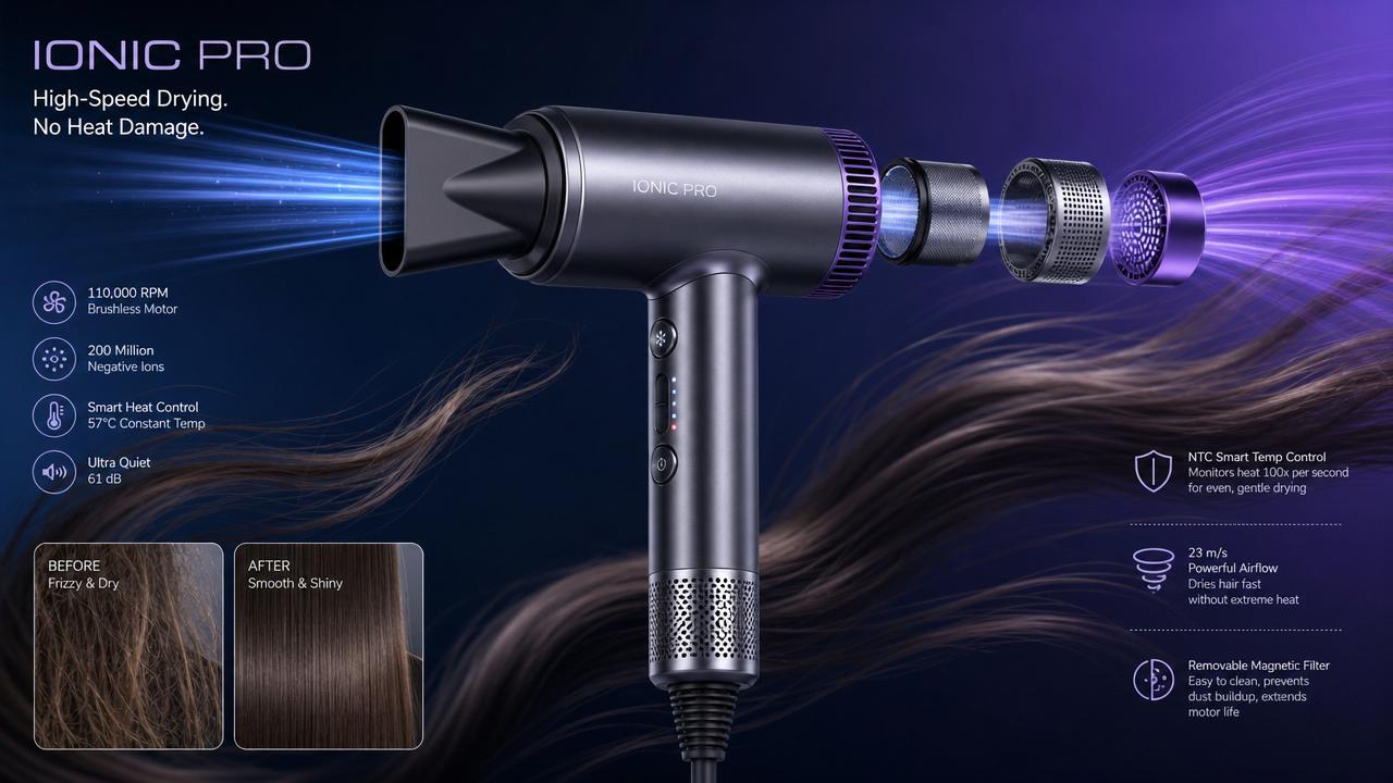 Smart hair dryer claims vs real performance in daily use