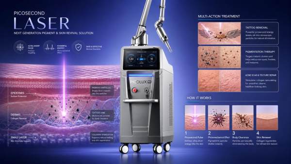 Picosecond laser downtime is shorter, but not always easier