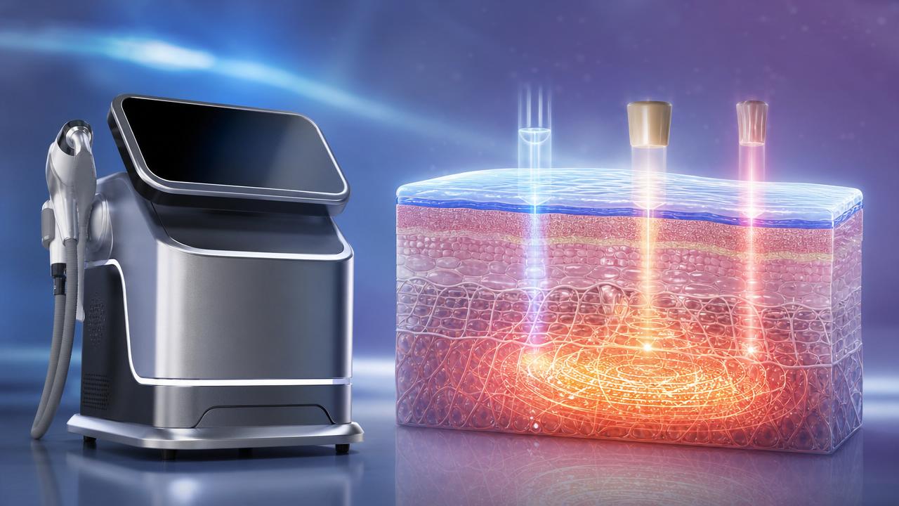 What does aesthetic thermodynamics change in skin treatment?