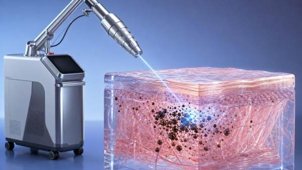 When does a picosecond laser for skin rejuvenation work?