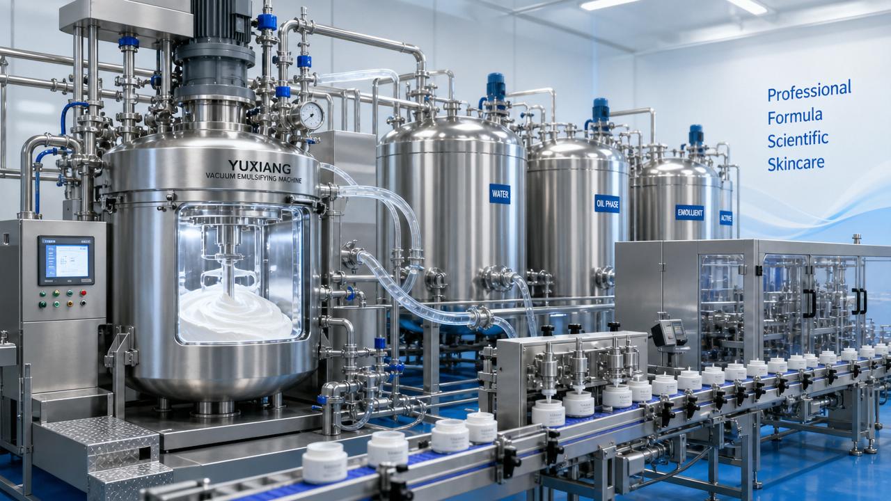 Cosmetic Manufacturing Process Explained: From Formula Development to Filling Lines