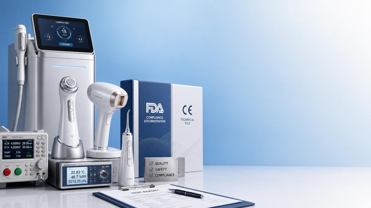 Absolute Safety Standards for Aesthetic Devices: Key FDA and CE Checks Before Launch