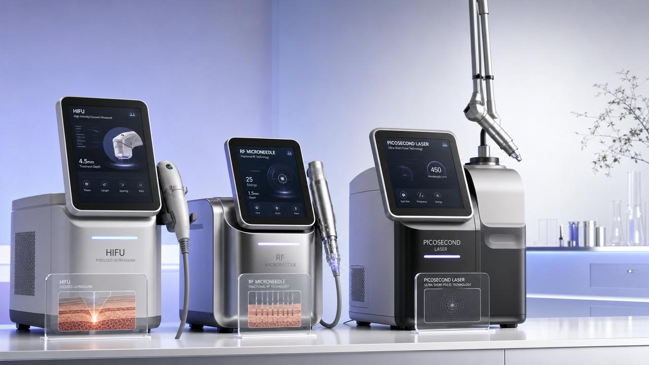 Anti-Aging Technology in Aesthetic Devices: Which Modalities Fit Different Skin Aging Concerns?