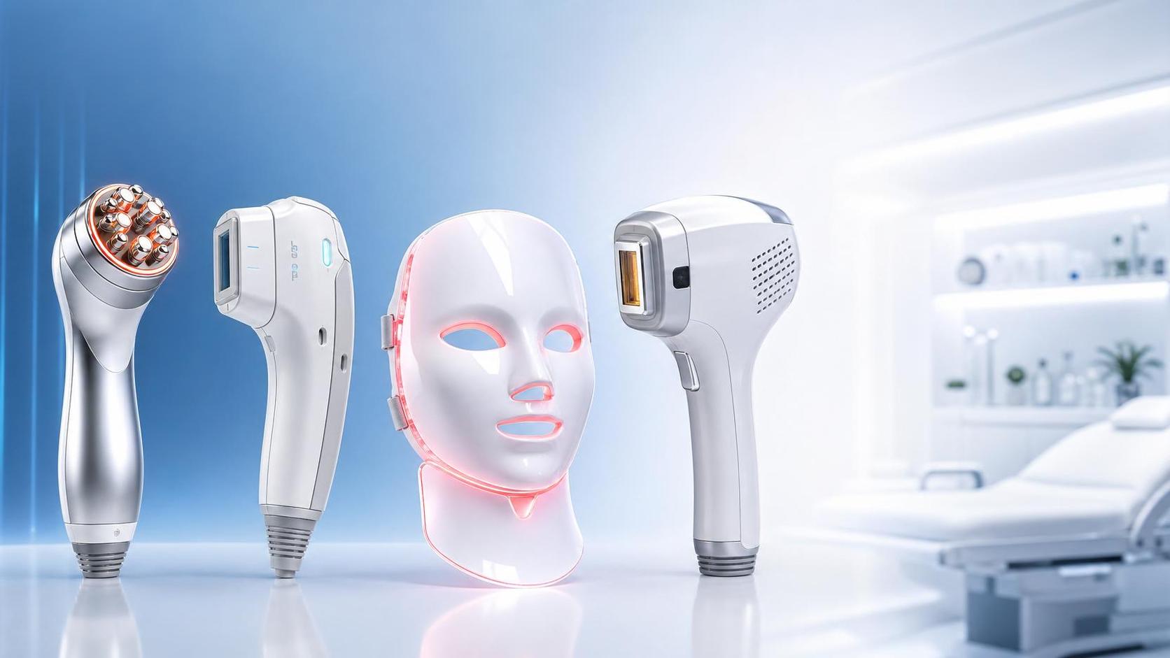 Non-Invasive Skin Treatment Options: How RF, HIFU, LED, and IPL Fit Different Goals