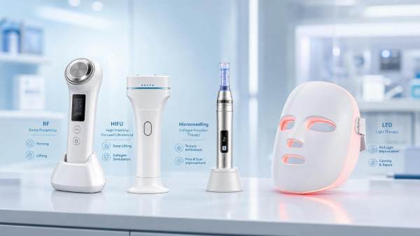 Collagen Stimulation Methods Compared: RF, HIFU, Microneedling, and LED for Skin Rejuvenation
