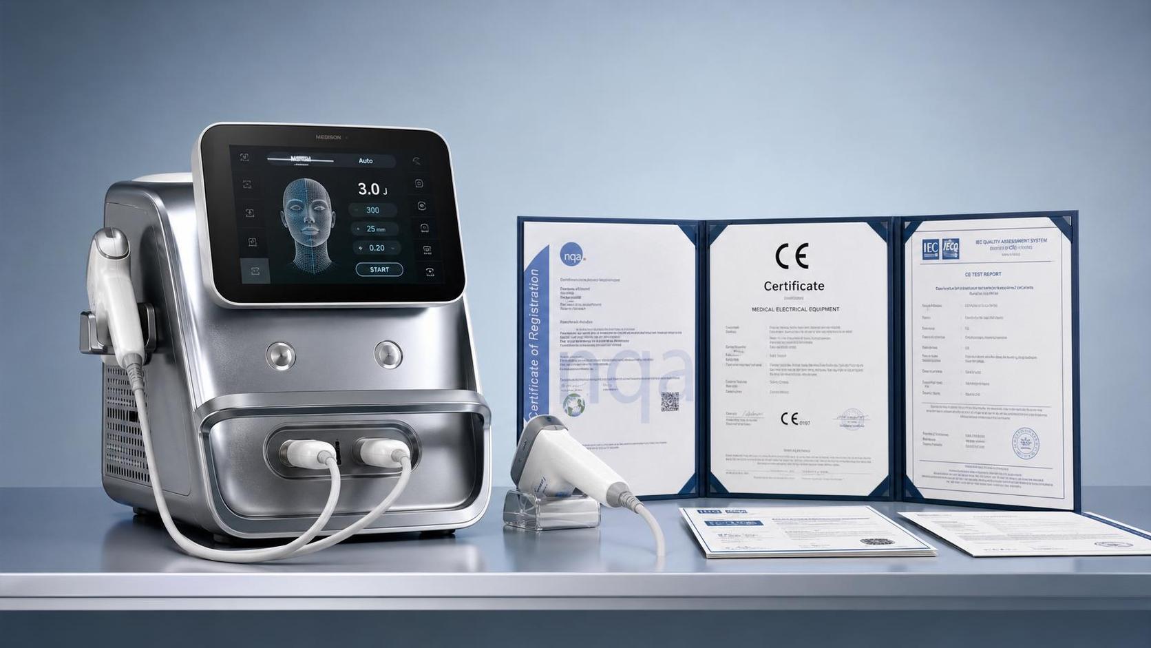What Certifications Matter for a HIFU Facial Lifting Machine Supplier in Regulated Markets?