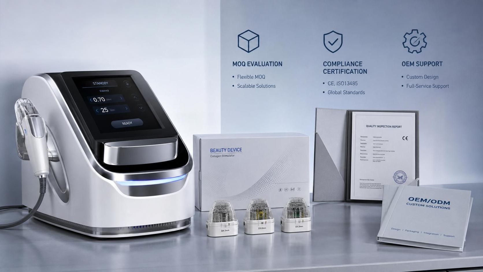 How to Evaluate a Collagen Stimulation Device Supplier: MOQ, Compliance, and OEM Support