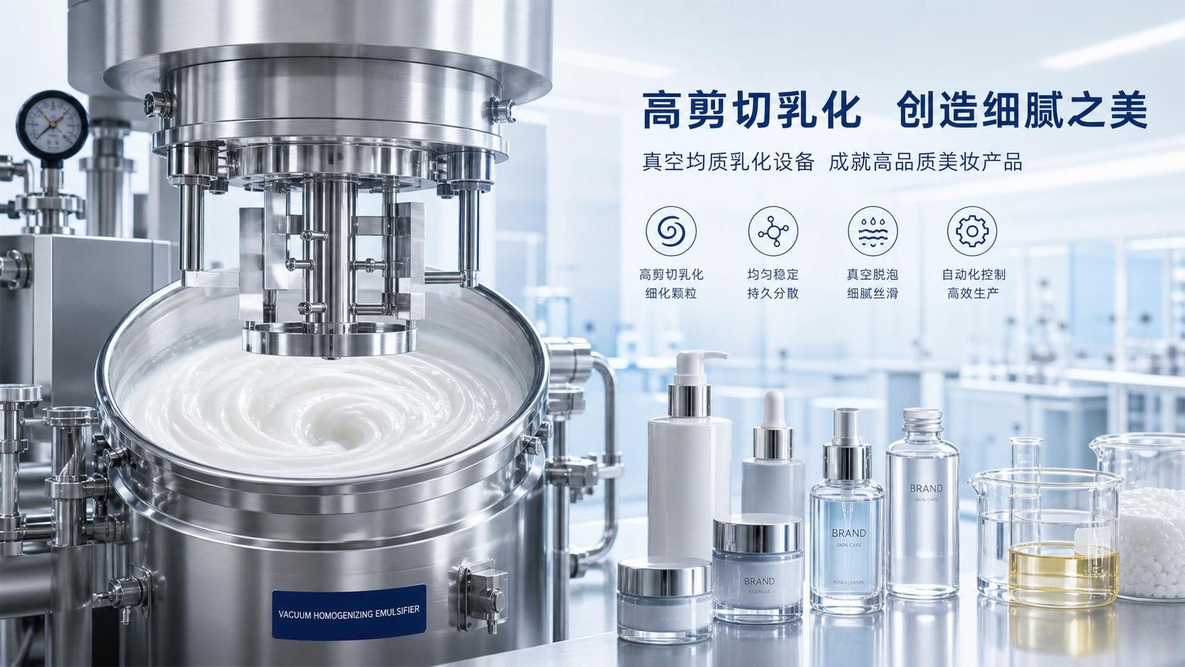 High Shear Emulsification in Cosmetics: When to Use It and What Problems It Solves