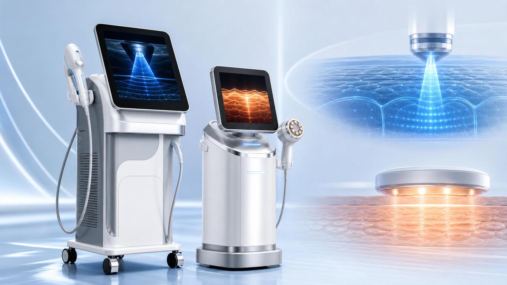 HIFU Facial Lifting System vs RF Lifting Devices: Key Differences in Use, Depth, and Cost