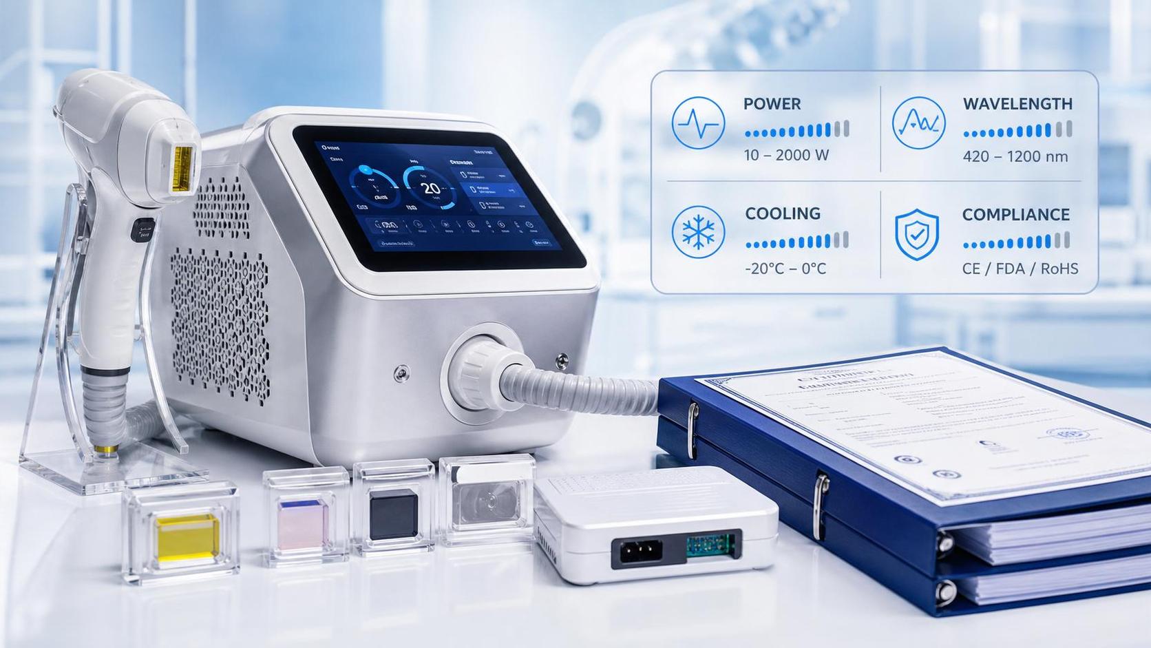 What Affects Optoelectronic Beauty Devices Price: Power, Wavelength, Cooling, and Compliance