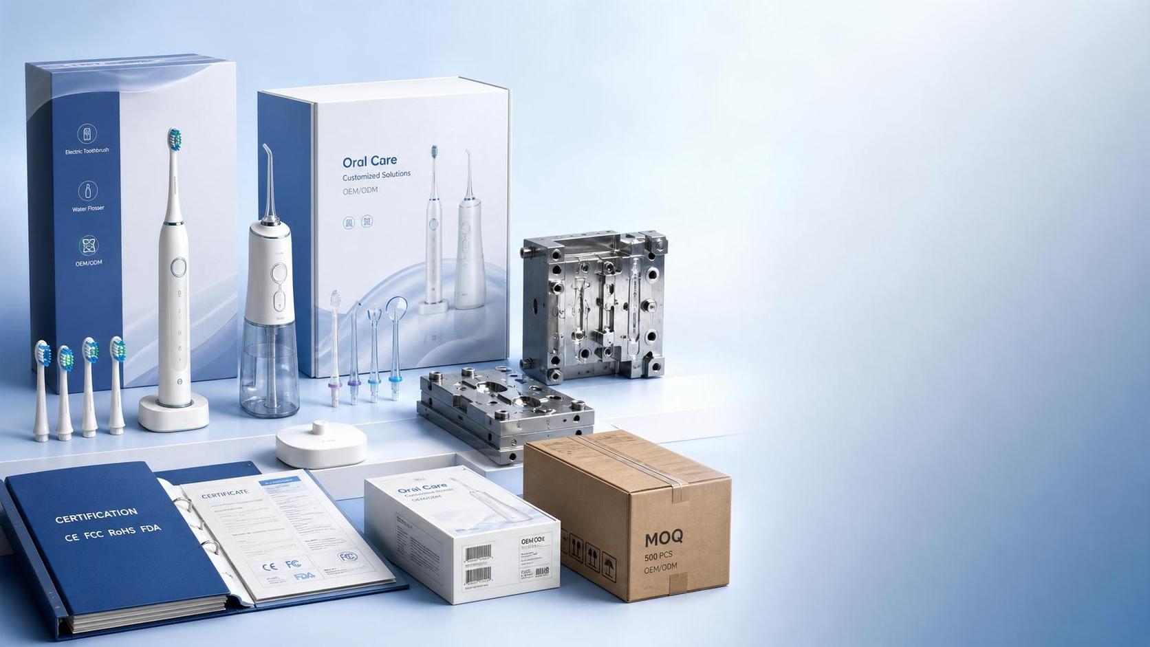 Oral Care Appliance OEM Price Breakdown: MOQ, Tooling, Certification, and Packaging