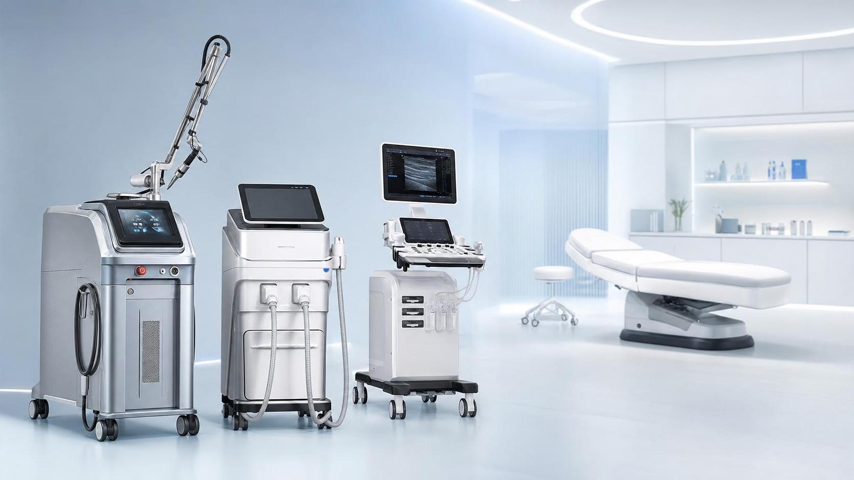 Medical Aesthetic Devices for Plastic Surgery: Common Device Types and Clinical Use Cases