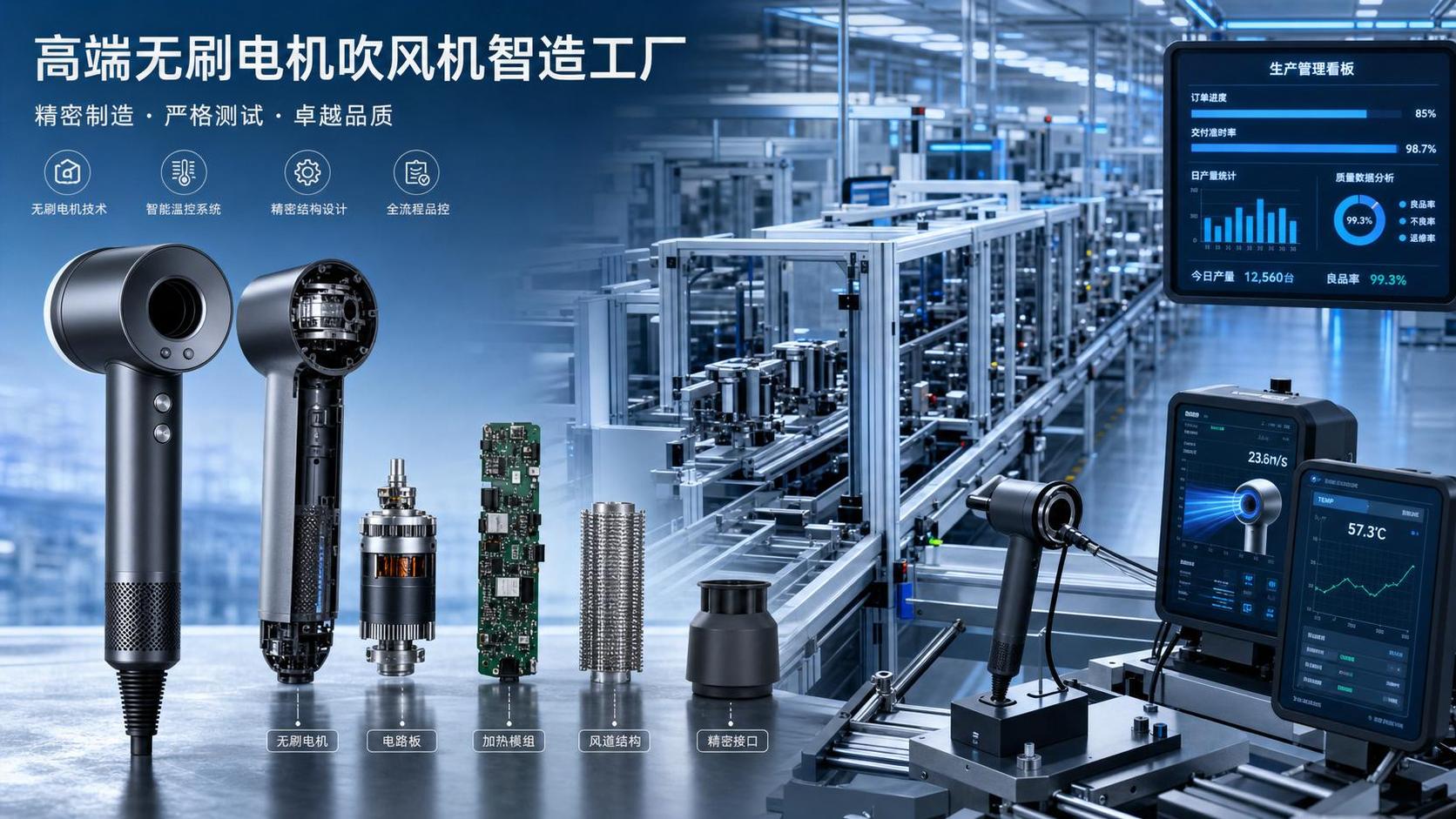 How to Evaluate a Brushless Motor Hair Dryers Factory for Quality and Lead Time