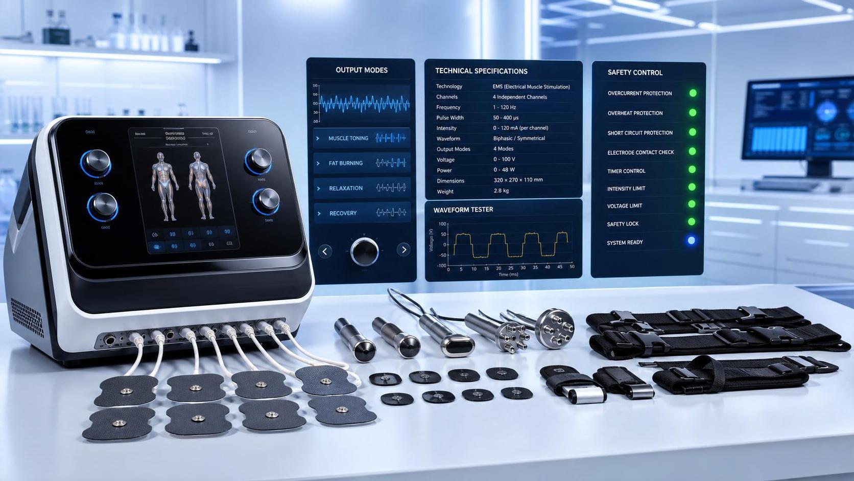 How to Evaluate EMS Beauty Devices for Body Use: Output Modes, Electrodes, and Safety Limits
