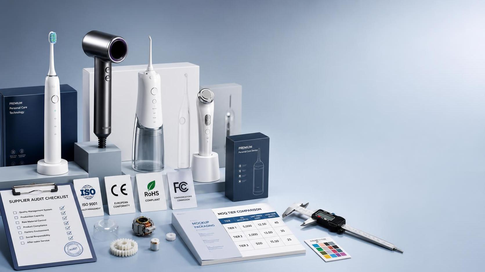 Personal Care Appliance Sourcing Guide: How to Compare Suppliers, MOQs, and Compliance