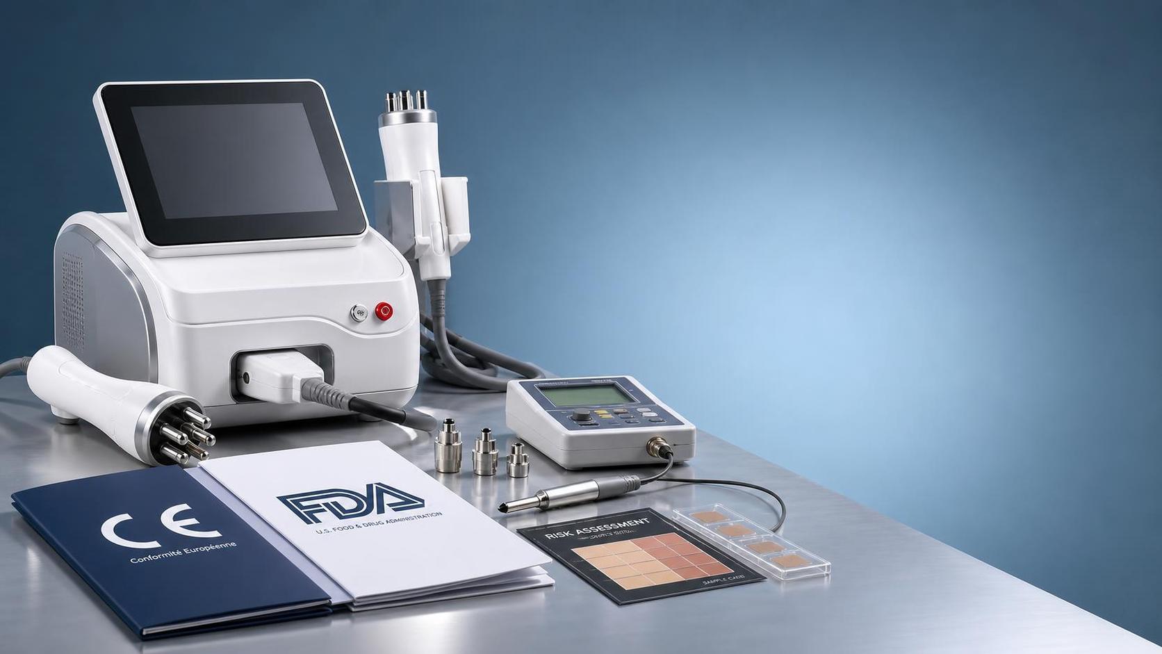 Beauty Equipment Compliance Guide: FDA, CE, and Risk Checks Before Market Entry