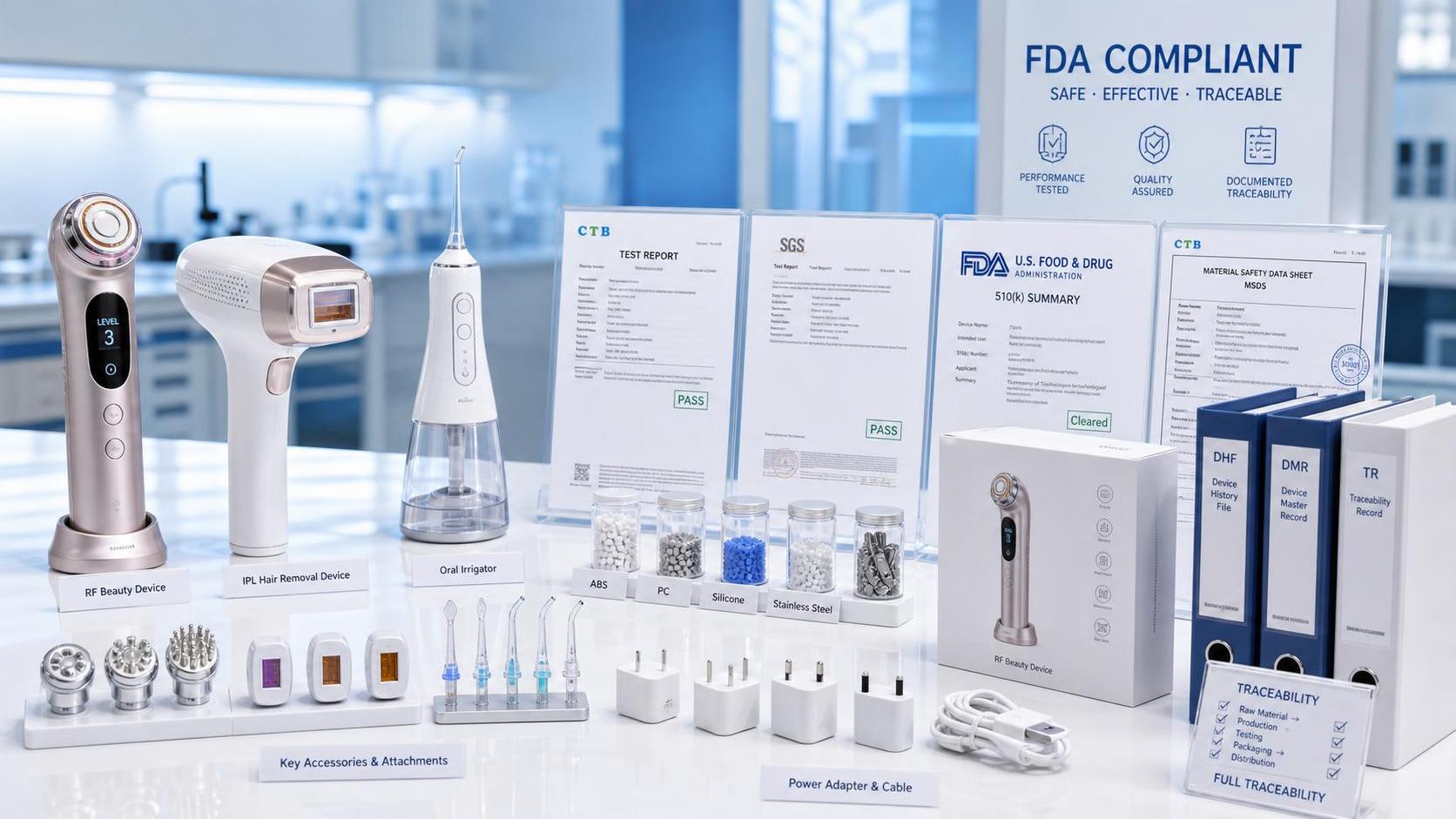 Beauty Device FDA Compliance: What Testing and Documents Do OEM Buyers Need?