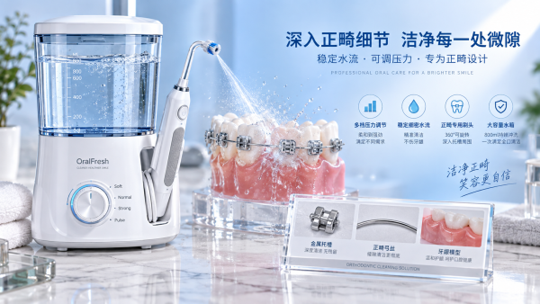 What to Look for in a Water Flosser That Cleans Effectively Around Braces