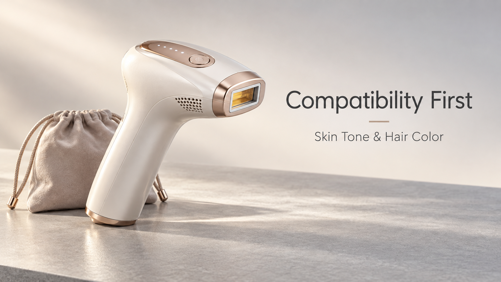 Choosing a Portable IPL Hair Removal Device for Your Skin Tone and Hair Color
