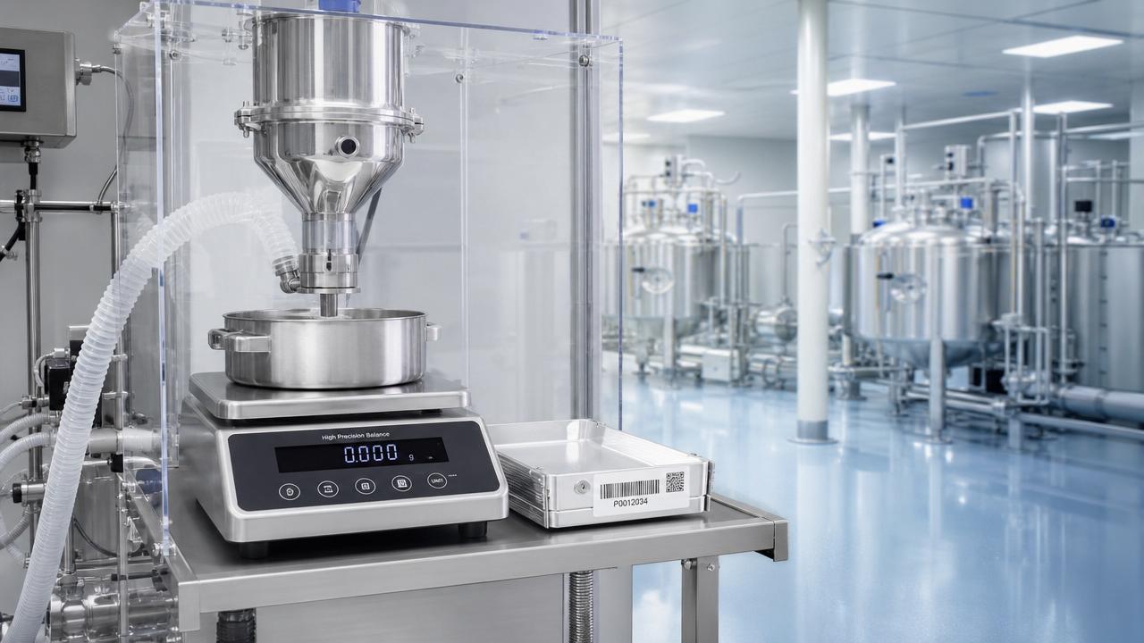 Weighing and Batching for Pharmaceuticals: How to Improve Accuracy and Reduce Material Loss