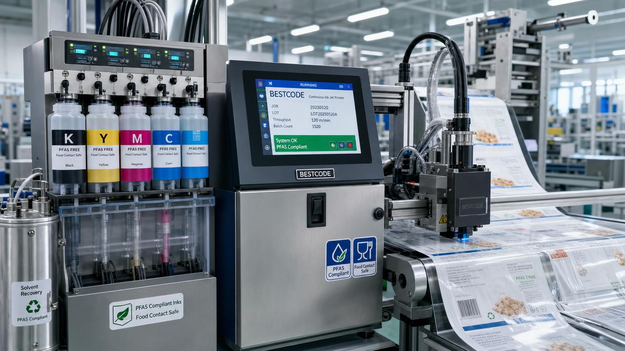 EU PPWR PFAS Limits for CIJ Printers Take Effect in 60 Days