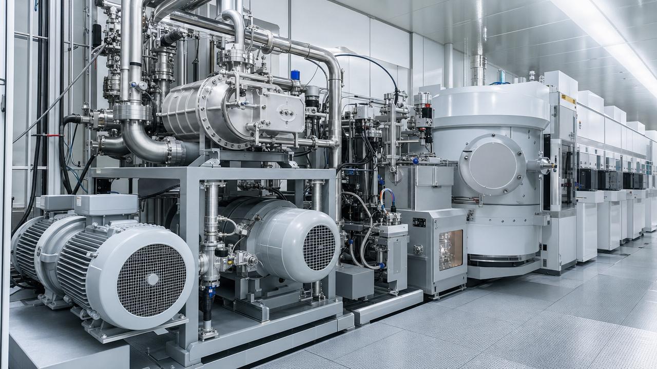 Choosing Vacuum Support for Semiconductor Processing: Dry Pumps vs Roots Systems
