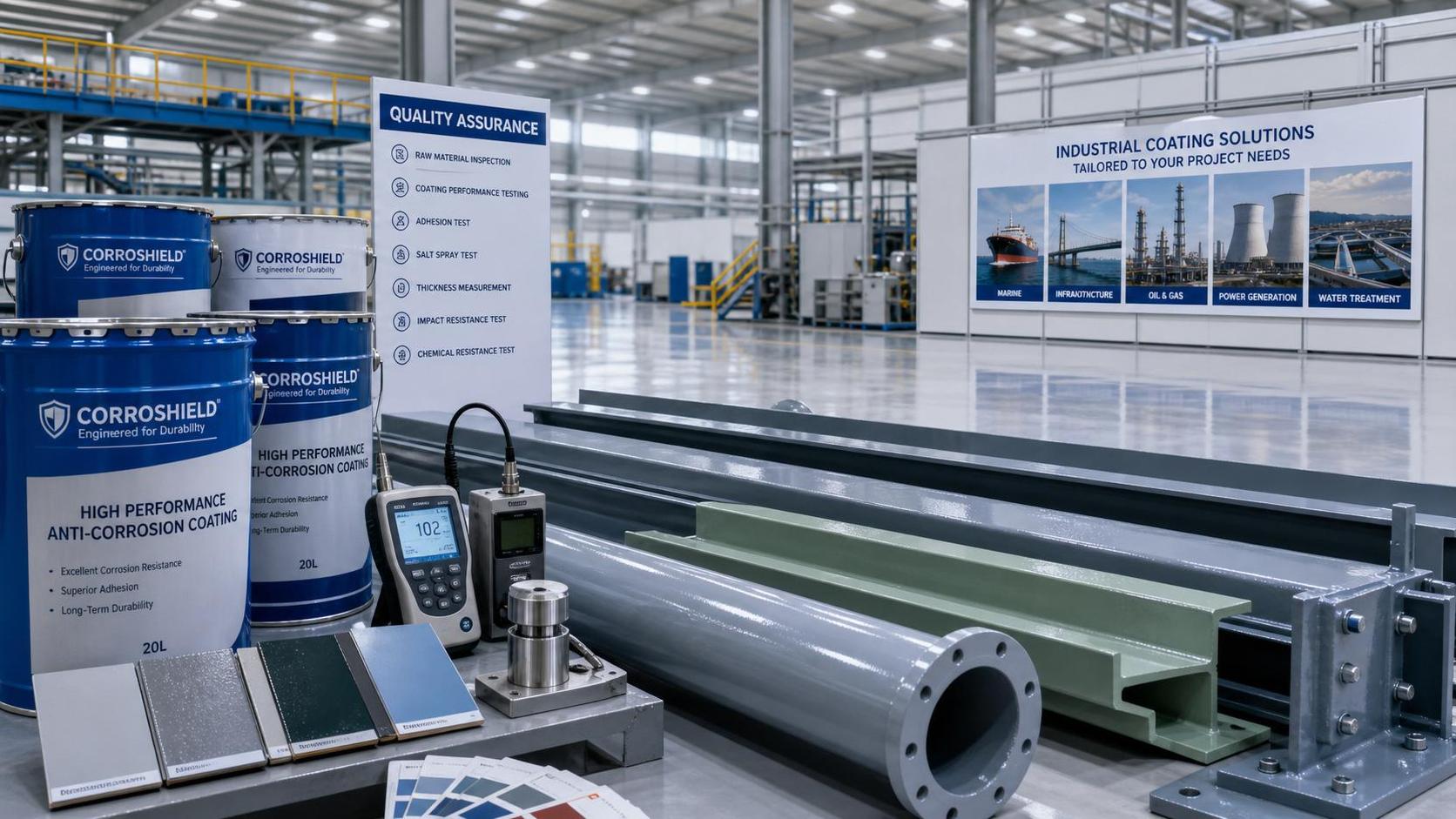 How to Evaluate an Anti Corrosion Coating Manufacturer for Industrial Projects