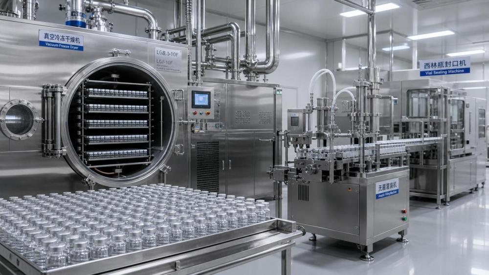 Freeze Drying Technology in Pharmaceutical Manufacturing: Process Steps and Limits