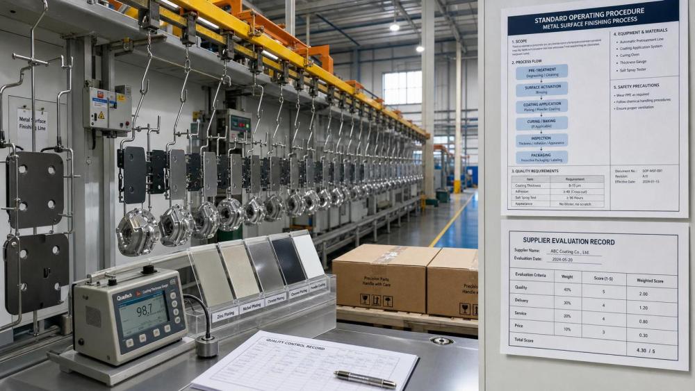 How to Evaluate an Industrial Surface Treatment Supplier for Quality and Lead Time How to Evaluate an Industrial Surface Treatment Supplier for Quality and Lead Time
