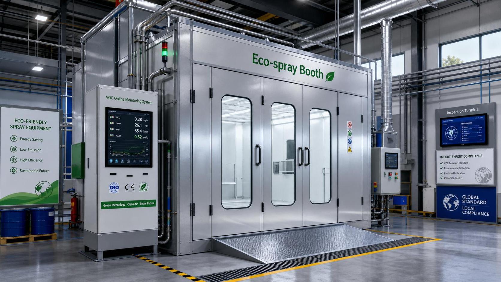 Vietnam Tightens VOC Monitoring for Eco-spray Booth Imports