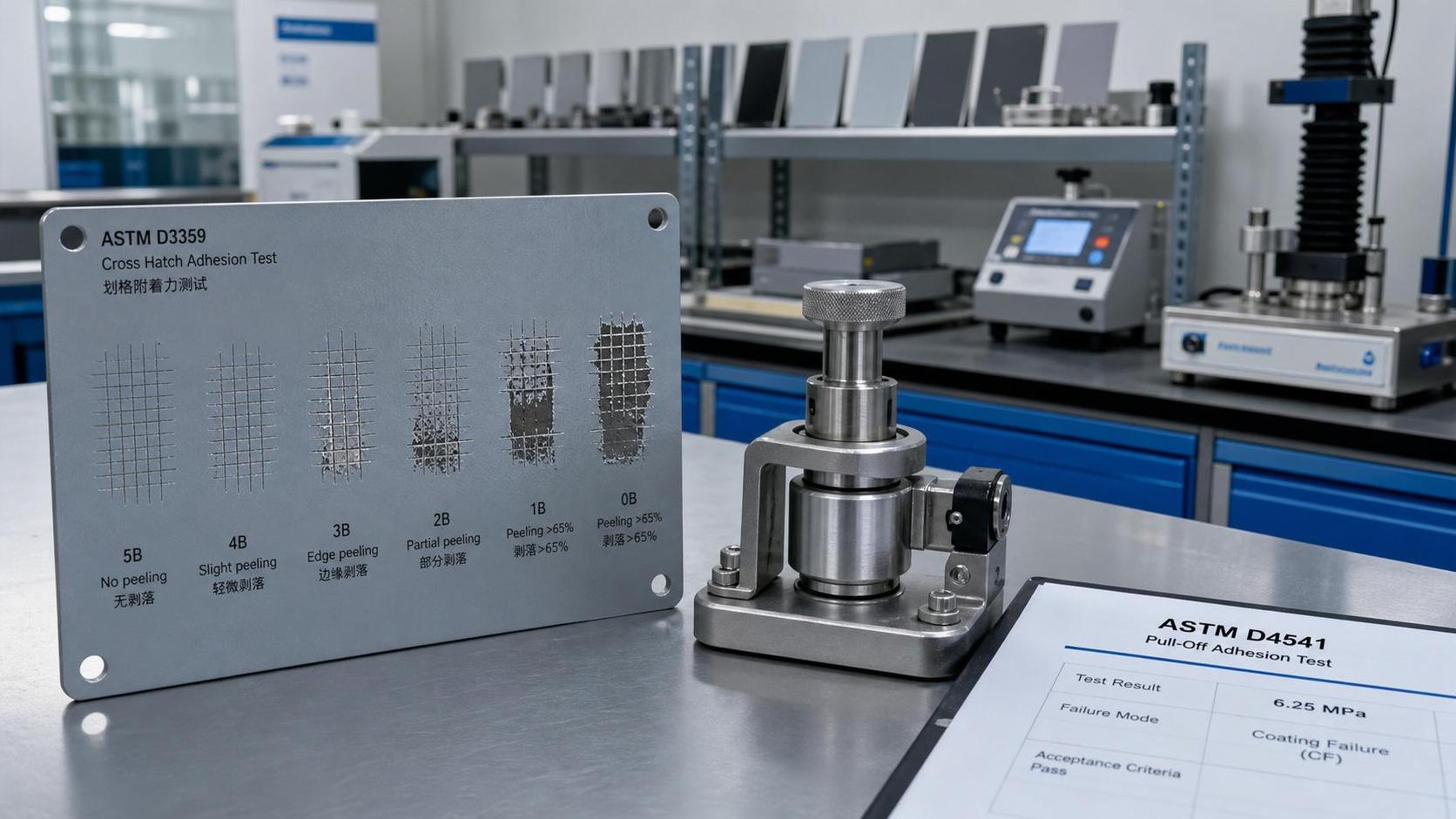 ASTM Coating Adhesion Performance Explained: Test Methods, Ratings, and Failure Clues