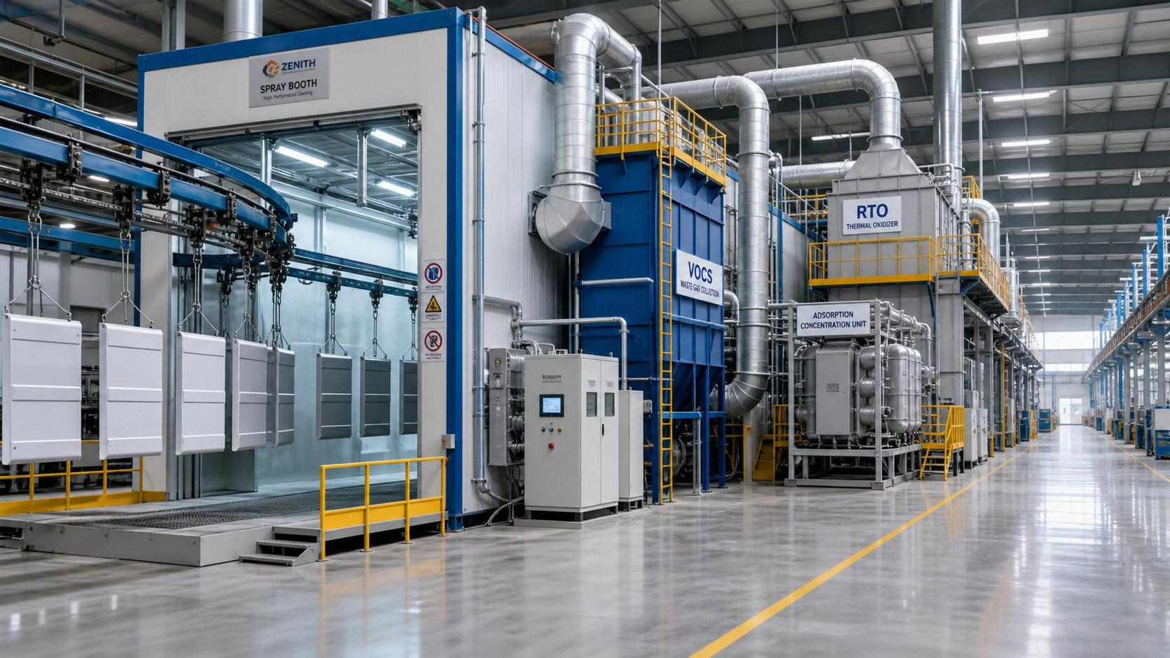 Industrial Eco-Coating Systems: Which VOC Control Options Fit High-Throughput Paint Lines?