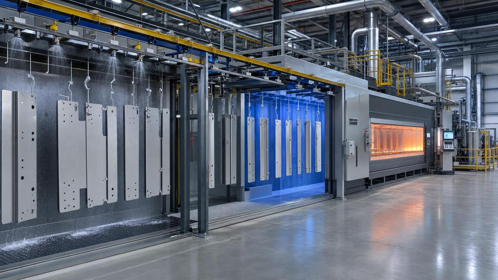 Zero-VOC Coating Process for Metal Finishing: Suitable Substrates, Limits, and Line Design